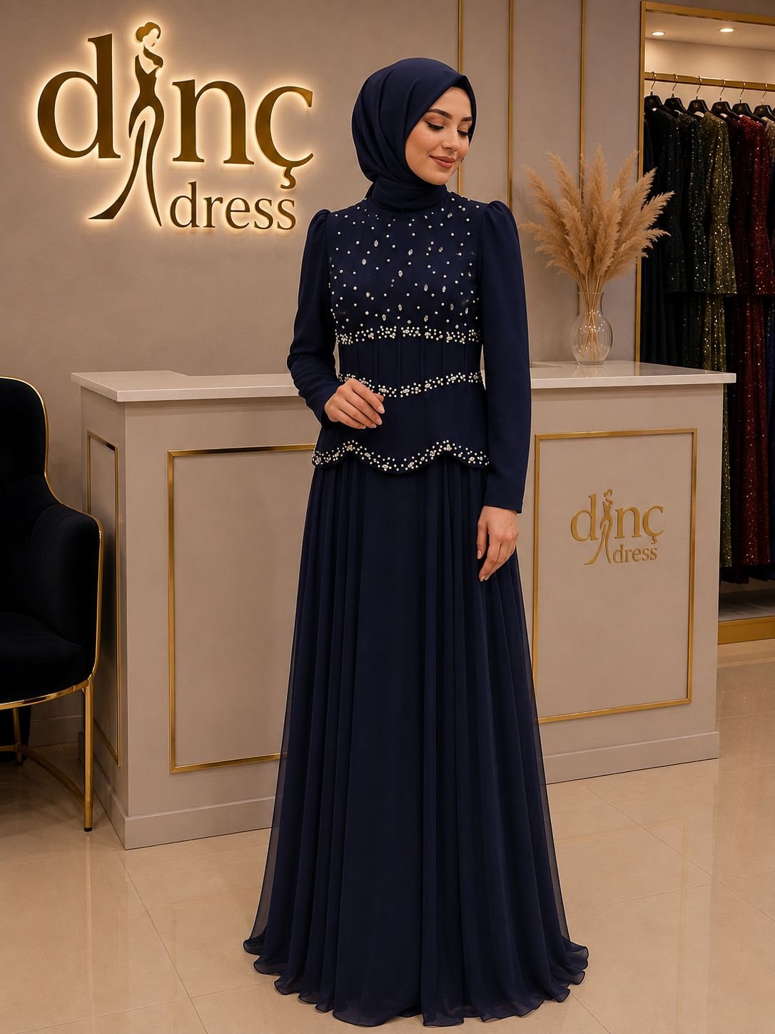 Dinç Dress abiye